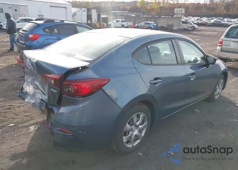 2014 Mazda Mazda3 I Sv from USA, damaged, VIN JM1BM1T74E1188518
